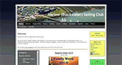 Desktop Screenshot of harlow-blackwater-sailing-club.co.uk
